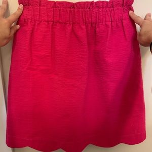 Lauren James pink scalloped skirt never worn
